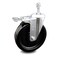 Service Caster 6 Inch Phenolic Swivel 3/8 Inch Threaded Stem Caster with Total Lock Brake SCC SCC-TSTTL20S615-PHS-381615 - alternate 2